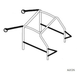 ALFA ROMEO 75 OMP ROLL BAR