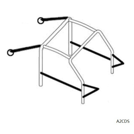 ARCO DE SEGURIDAD OMP ALFA ROMEO 75