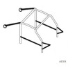 ALFA ROMEO 75 OMP ROLL BAR