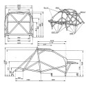 ARCO DE SEGURIDAD OMP CITROEN XSARA