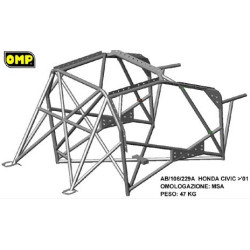 ARCO DE SEGURIDAD OMP HONDA CIVIC 7th series