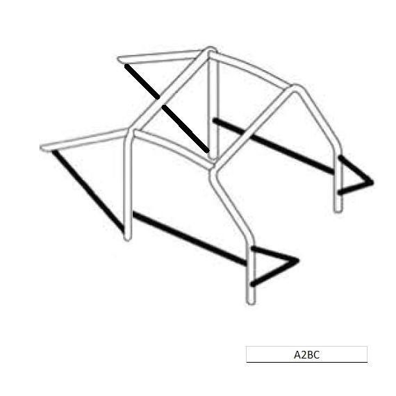 ARCO DE SEGURIDAD OMP MAZDA 323