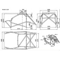 ARCO DE SEGURIDAD OMP OPEL ASTRA G