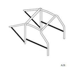 ARCO DE SEGURIDAD OMP PEUGEOT 205