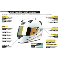 TEAR OFF PARA CASCO GP8 EVO