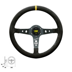 OMP FULL DISHED STEERING WHEEL CORSICA SUPERLEGGERO