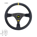 VOLANT OMP WRC SEMI-MOVED CUIR LISSE NOIR