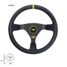 VOLANT OMP WRC SEMI-MOVED CUIR LISSE NOIR