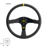 VOLANT PLAT OMP VELOCITA' 380 mm CUIR LISSE