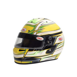 CASCO BELL KC7-CMR AMARILLO PARA KARTING