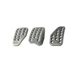 OMP SET OF 3 PEDALS ALUMINIUM