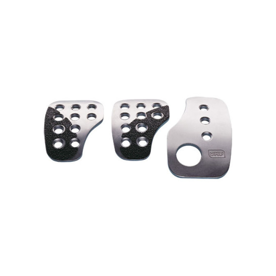 OMP SET 3 RACING PEDALS SILVER