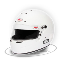 CASQUE BELL GT5 SPORT BLANC NO HANS FIA8859-2015