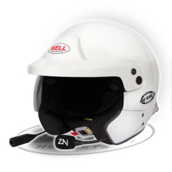 CASQUE BELL MAG-10 RALLY SPORT BLANC HANS FIA8859-2015