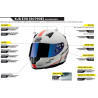 OMP IRIDIUM BLUE VISOR