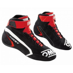 BOTTES OMP IGNIFUGES AVEC HOMOLOGATION FIA POUR PILOTES DE RALLYE