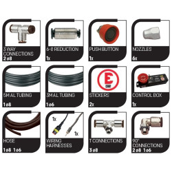 EXTINCIÓN AUTOMÁTICA ELÉCTRICA OMP CESAL3R RALLYE obs