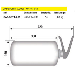 EXNTICIÓN OMP SPORT PARA COCHE DE RALLY