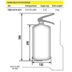 Extintor manual OMP