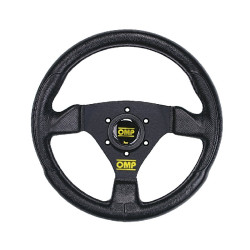 OMP TRECENTO UNO FLAT STEERING WHEEL BLACK