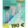 PACK OMP DE ROPA INTERIOR IGNIFUGA FIA PARA RALLY