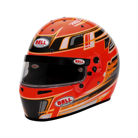 CASCO BELL KC7 CHAMPION NARANJA HOMOLOGACION CMR