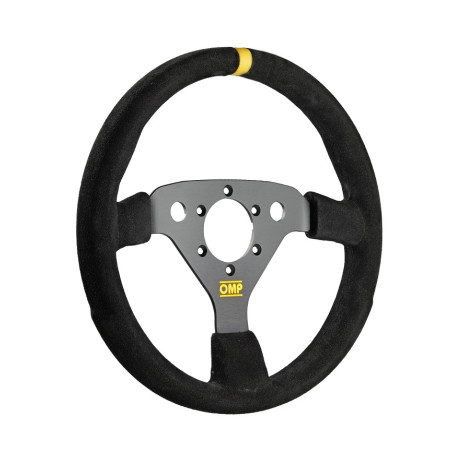 OMP 320 ALU FLAT STEERING WHEEL