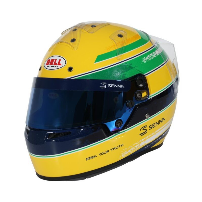 CASQUE KARTING BELL AYRTON SENNA